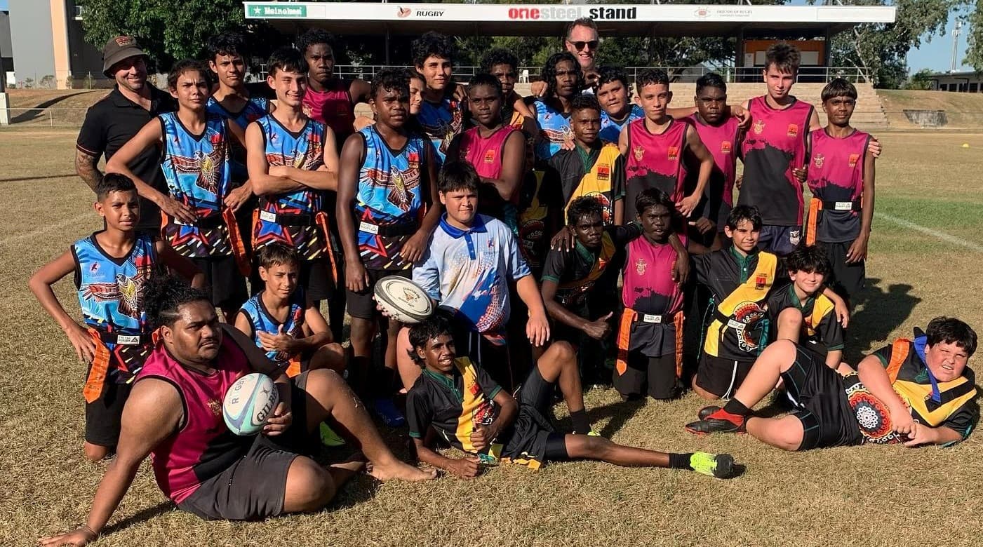 NEW BEGINNINGS: Mark Gasnier's Tri Tag Rugby is taking the Northern Territory by storm in 2023. Picture: Tri Tag Rugby