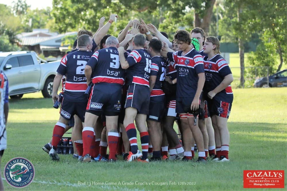 Craig “Squirter” Leach brings up 400 A-Grade games for Palmerston Crocs. Photo: NT Rugby