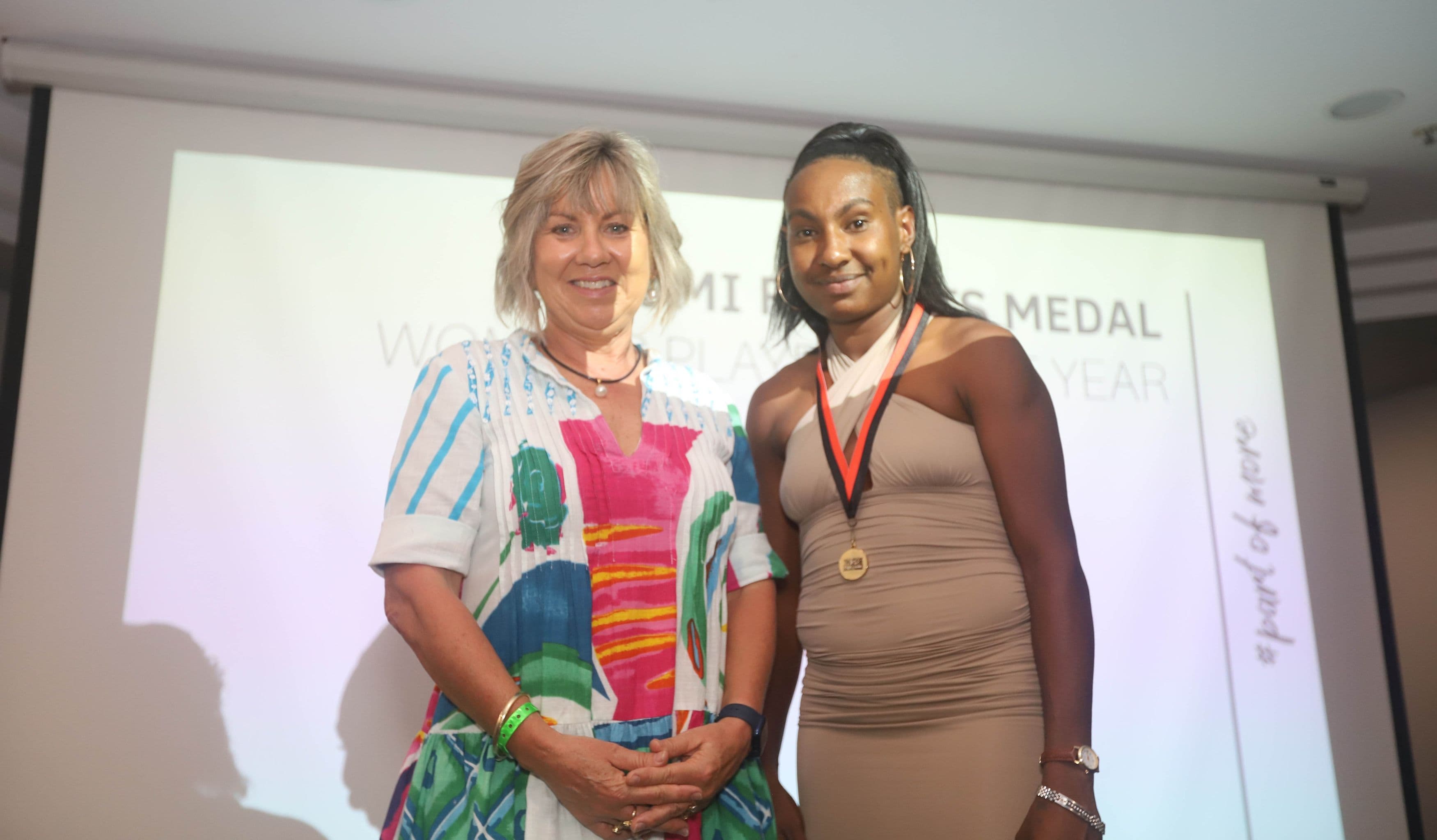 The 2022 Naomi Roberts, Women's Player of the Year, Debbie Gimini (South Darwin Rabbitohs)