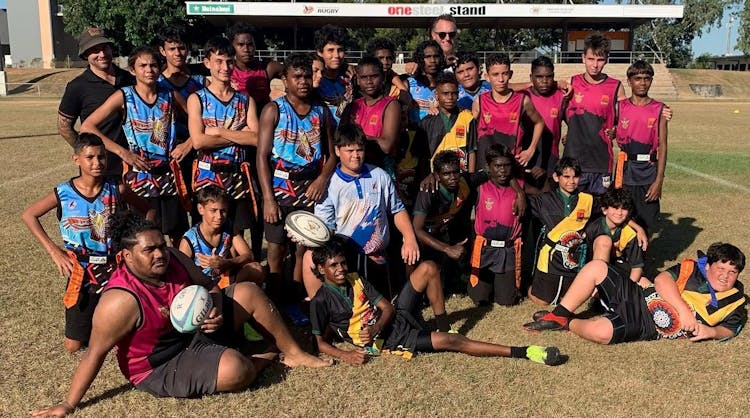 NEW BEGINNINGS: Mark Gasnier's Tri Tag Rugby is taking the Northern Territory by storm in 2023. Picture: Tri Tag Rugby
