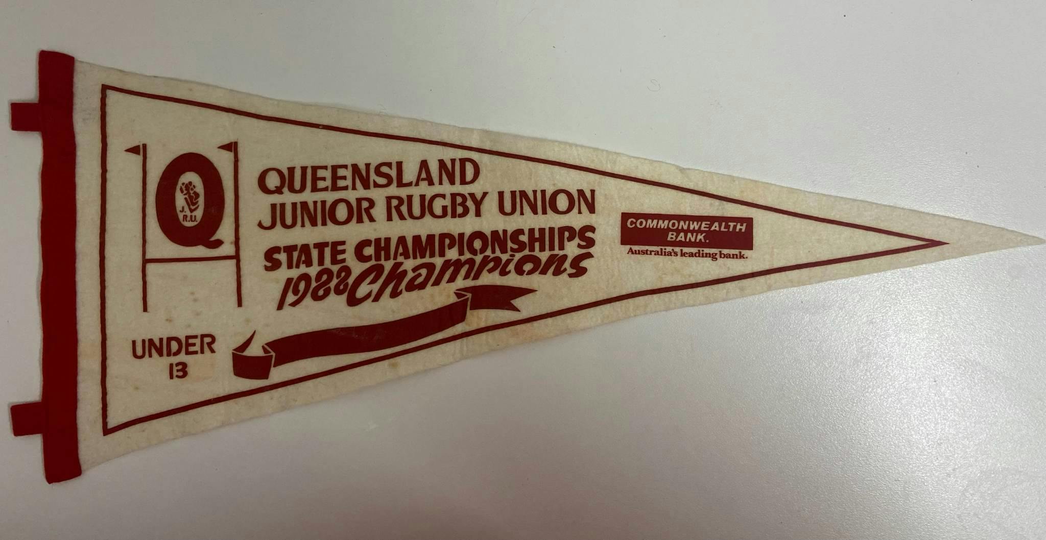 NT U13 '88 winners pennant - 